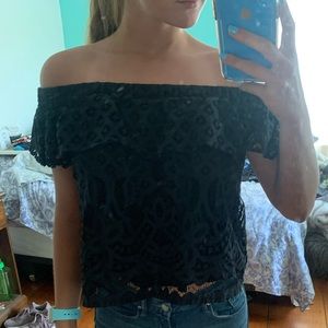 Off the shoulder top
